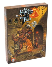 LA HACHE E LE FEU (ED. FRANCESE)