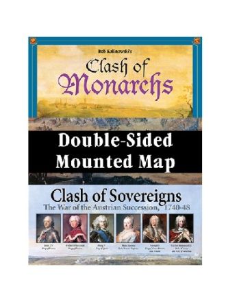 Clash of Sovereigns/Clash of Monarchs Mounted Map