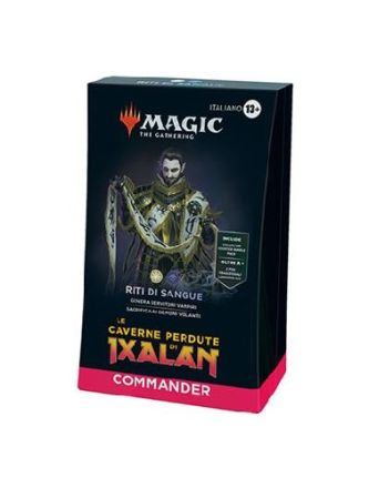 MTG - CAVERNE PERDUTE DI IXALAN - MAZZO COMMANDER - RITI DI SANGUE