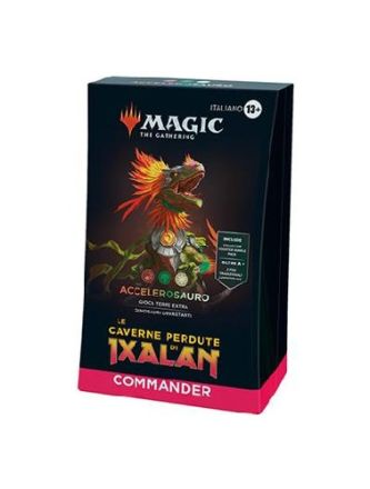 MTG - CAVERNE PERDUTE DI IXALAN - MAZZO COMMANDER - ACCELLEROSAURO