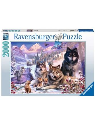 PUZZLE 2000 PZ. LUPI NELLA NEVE