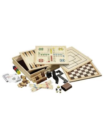 COLLEZIONE GIOCHI IN LEGNO 30 CM