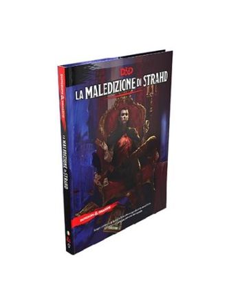 D&D CURSE OF STRAHD HARD COVER ITA