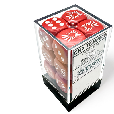 Set 12 dadi 6f. JAPAN WAR DICE