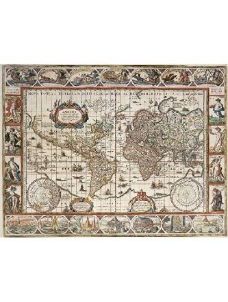 PUZZLE 2000: MAPPAMONDO DEL 1650