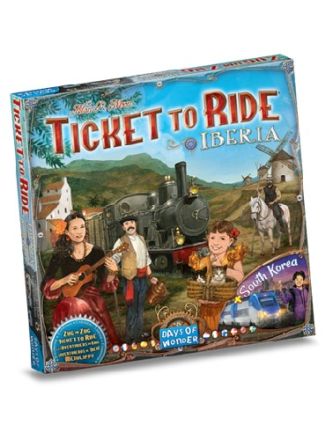 TICKET TO RIDE IBERIA + SOUTH KOREA