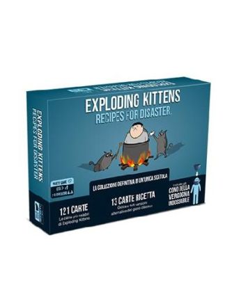 EXPLODING KITTENS RECIPES FOR DISASTER