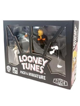 LOONEY TUNES MAYHEM - PACK 4 MINIATURE