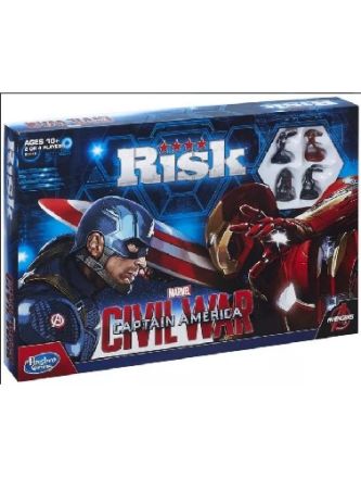 RISK: CAPITAIN AMERICA - CIVIL WAR ED. (USATO COME NUOVO)