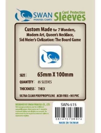 SWAN PANASIA CARD SLEEVES (65 X 100)
