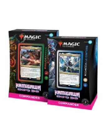 MTG KAMIGAWA NEON DYNASTY (Set 4 mazzi)