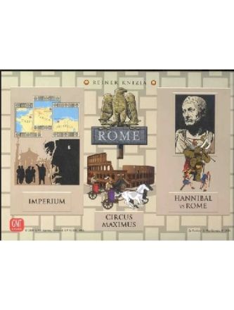 ROME: IMPERIUM, CIRCUS MAXIMUS, HANNIBAL VS ROME (USATO COME NUOVO)