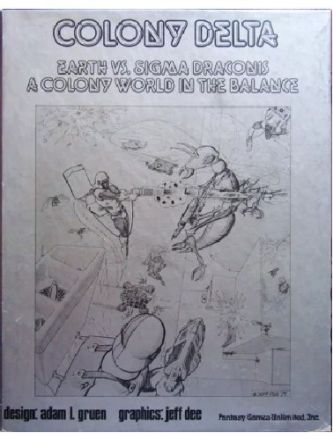 COLONY DELTA: EARTH VS. SIGMA DRACONIS (SCATOLA LEGG. AMMACCATA)