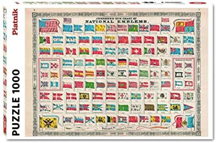 PUZZLE 1000: BANDIERE