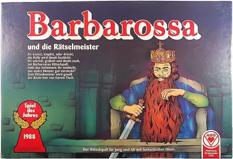 BARBAROSSA– Spiel des Jahres 1988 (usato, come nuovo)