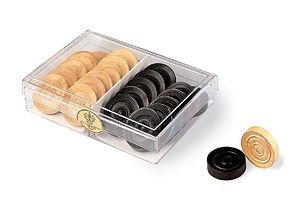 PEDINE DAMA BOSSO 32 MM.