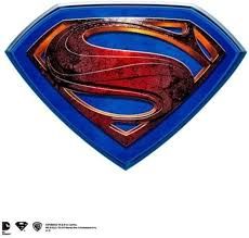 TARGA SUPERMAN LEGNO