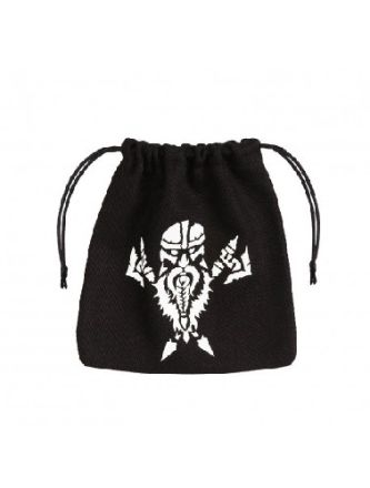 DWARVEN BLACK & WHITE DICE BAG