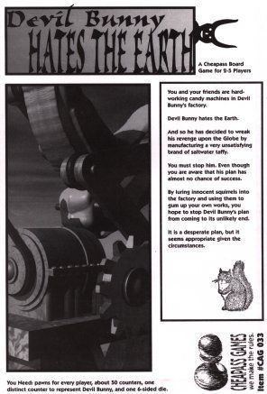 DEVIL BUNNY HATES THE EARTH