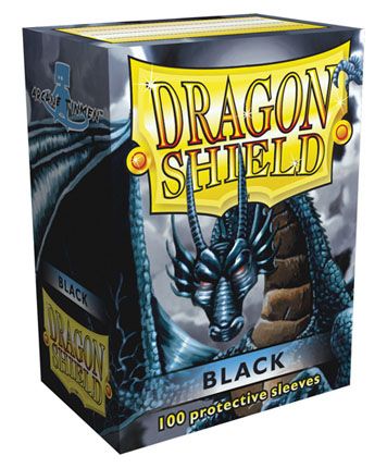 DRAGON SHIELDS CLASSIC BLACK (100 BUSTINE)