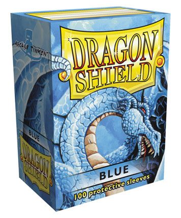 DRAGON SHIELDS BLU (100 BUSTINE)