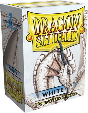 DRAGON SHIELDS CLASSIC WHITE(100 BUSTINE)