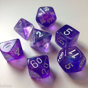 SET 7 DADI BOREALIS VIOLA