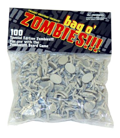BAG OF ZOMBIES (PLASTIC)