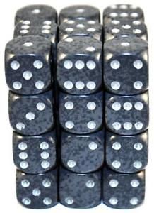 SET 36 DADI 12 MM. SPECKLED HI-TECH