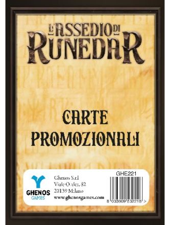 L'ASSEDIO DI RUNEDAR - CARTE MERCENARIO