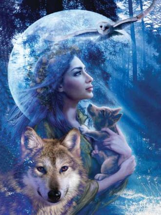 PUZZLE 1000: LA DONNA LUPO