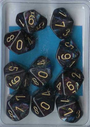 SET 10 D10 LUSTROUS OMBRA/ORO