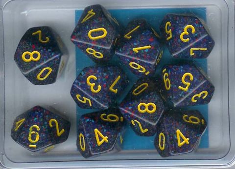 SET 10 D10 SPECKLED TWILIGHT