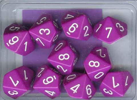 SET 10 D10 OPACHI VIOLA