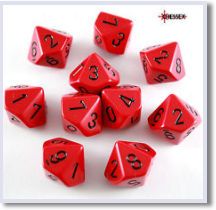 SET 10 D10 OPACHI ROSSI/NERI