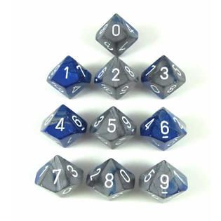 SET 10 D10 GEMINI BLU-ACCIAIO