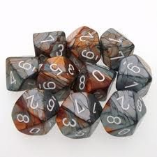 SET 10 D10 GEMINI RAME-ACCIAIO