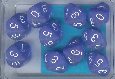 SET 10 D10 FROSTED BLU