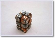 SET 12 DADI 16 MM. GEMINI RAME-ACCIAIO