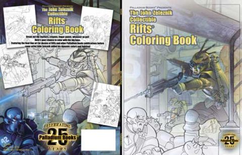 JOHN ZELEZNIK COLLECTOR'S COLORING BOOK