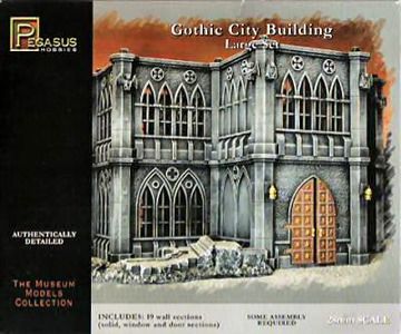 GOTHIC CITY BUILDING LARGE SET