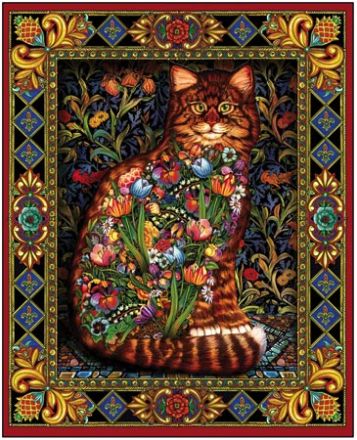 PUZZLE 1000: TAPESTRY CAT
