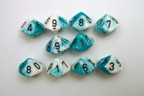 SET 10 D10 GEMINI 4 BIANCHI-ACQUA/NERI