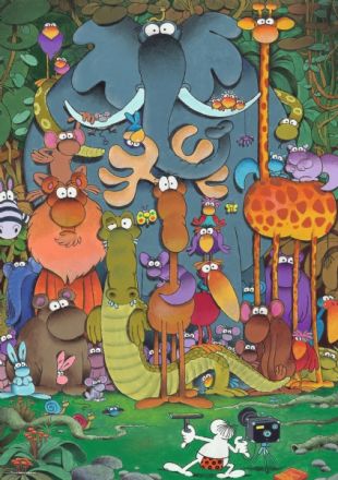 PUZZLE 1000: MORDILLO, PHOTO