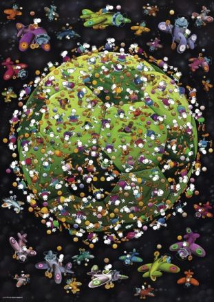 PUZZLE 1000: MORDILLO, FOOTBALL