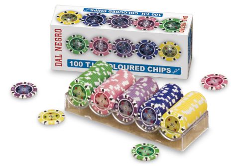 100 GETTONI COLORATI T.H. (1-20 EURO)