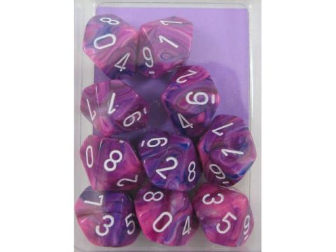 SET 10 D10 FESTIVI VIOLA/BIANCHI