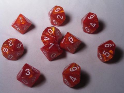 SET 10 D10 LUSTROUS BRONZO/BIANCHI