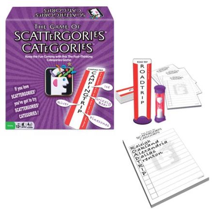 SCATTERGORIES CATEGORIES GAME