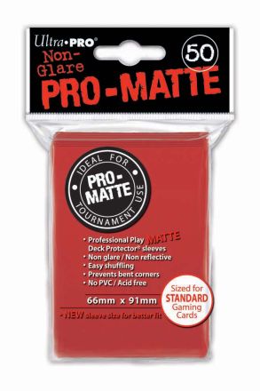 DECK PROTECTORS PRO MATTE ROSSI (50)